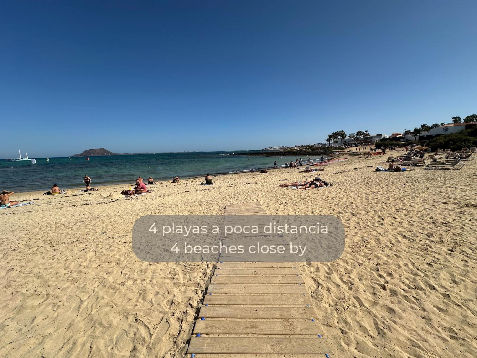 Fresh Lemonade Con Piscina, Ac, Doble Terraza, Cocina Completa Y Parking Διαμέρισμα Κοραλέχο Εξωτερικό φωτογραφία